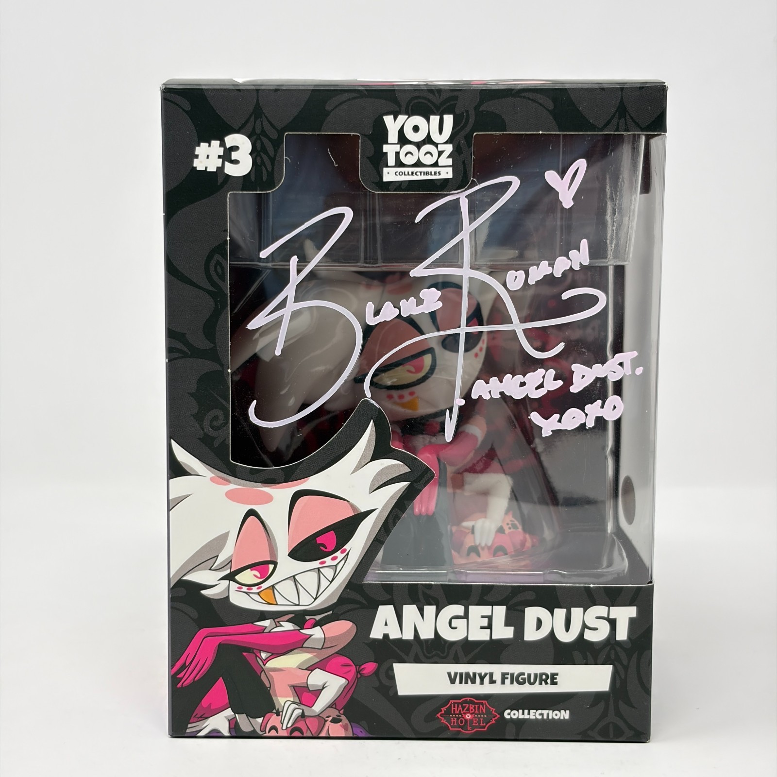 Blake Roman Signed Angel Dust #3 YouTooz Vinyl Figure JSA Certified Autograph
