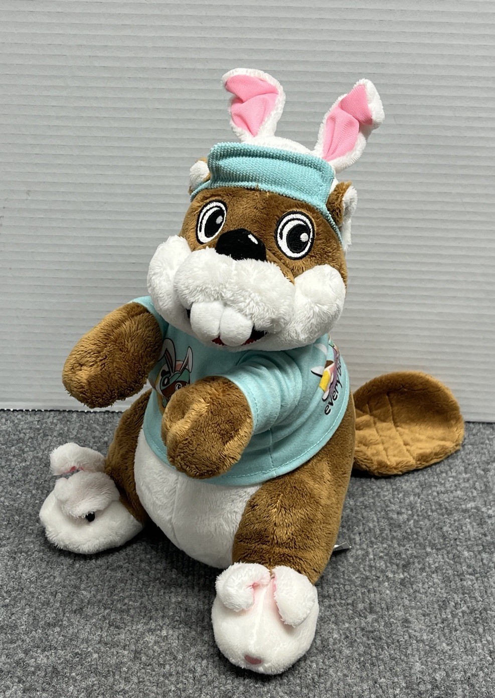 Buc-ee\'s Bunny Rabbit Beaver 12” Plush Stuffed Animal Toy Easter Bucees