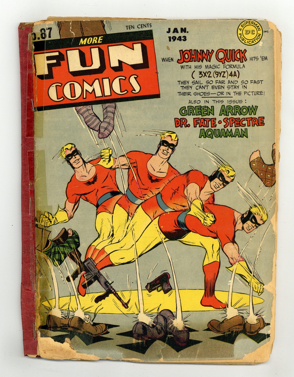 More Fun Comics #87 PR 0.5 1943
