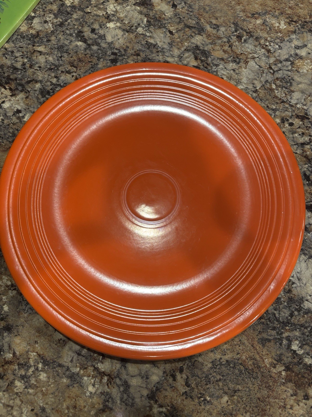 Vintage Fiestaware 15 Inches Chop Plate Double Foot Homer Laughlin