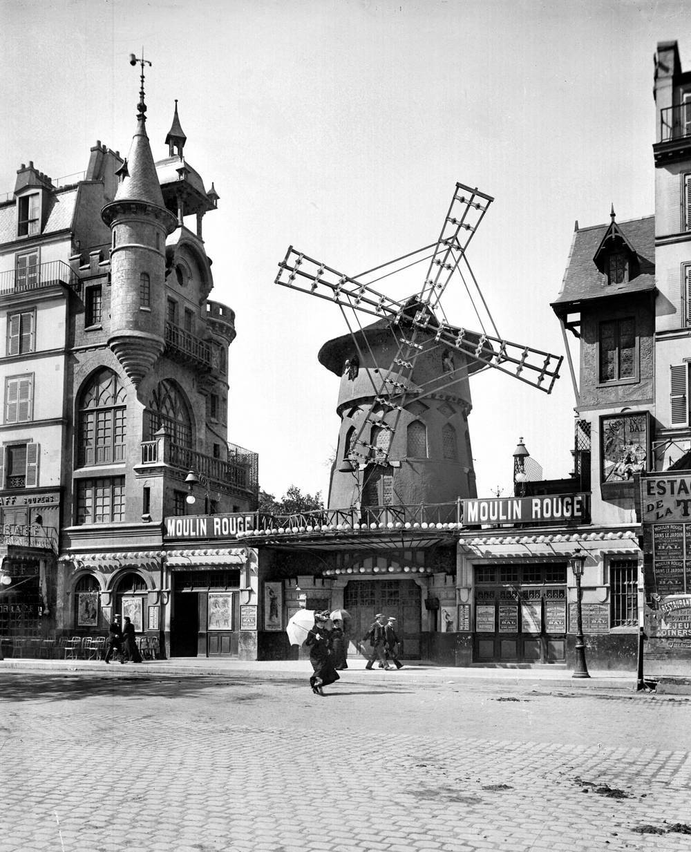 Photo Paris France Montmartre Eiffel Tower Louvre Champs Elysées Moulin Rouge 