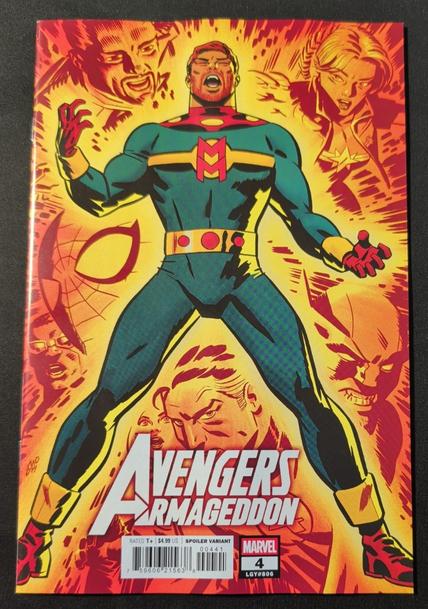 Avengers Armageddon #4 NM/M 1st Print HIGH GRADE Michael Cho Spoiler Variant Avengers Armageddon #4 NM/M 1st Print HIGH GRADE Michael Cho Spoiler Variant