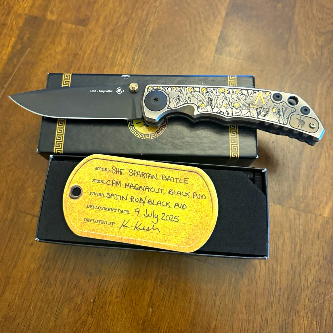 Spartan Harsey Folder Special Edition Spartan Harsey Folder Special Edition