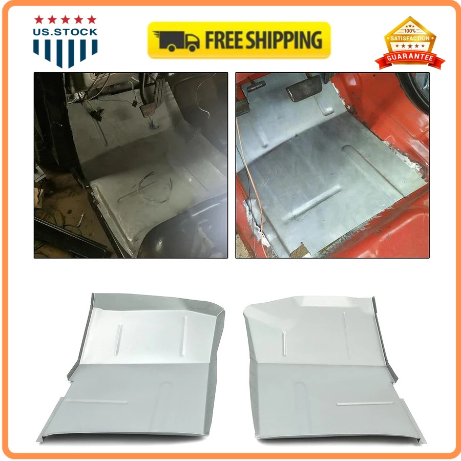 Front Floor Pan Set for 1973-1987 Chevy GMC C10 C20 K10 K20 Suburban Blazer