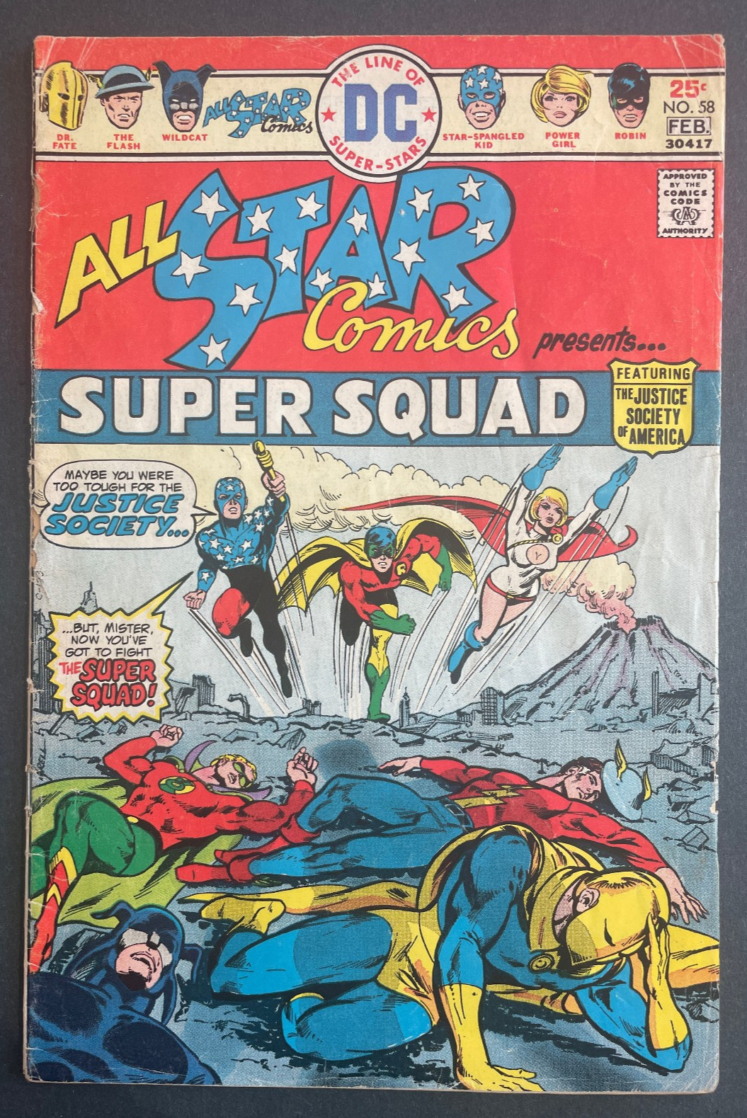 All-Star Comics #58 Super Squad DC 1976 Comics 1st Power Girl