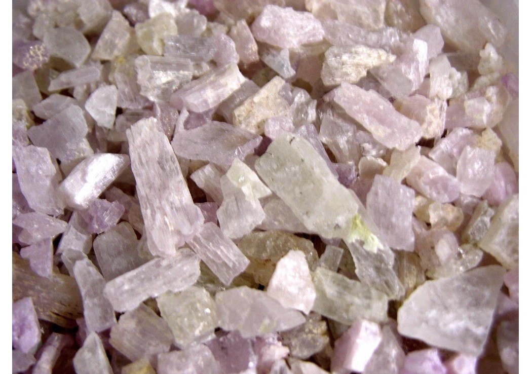 Kunzite crystal 280 carats lots mixed 56g natural untreated Afghanistan Minerals