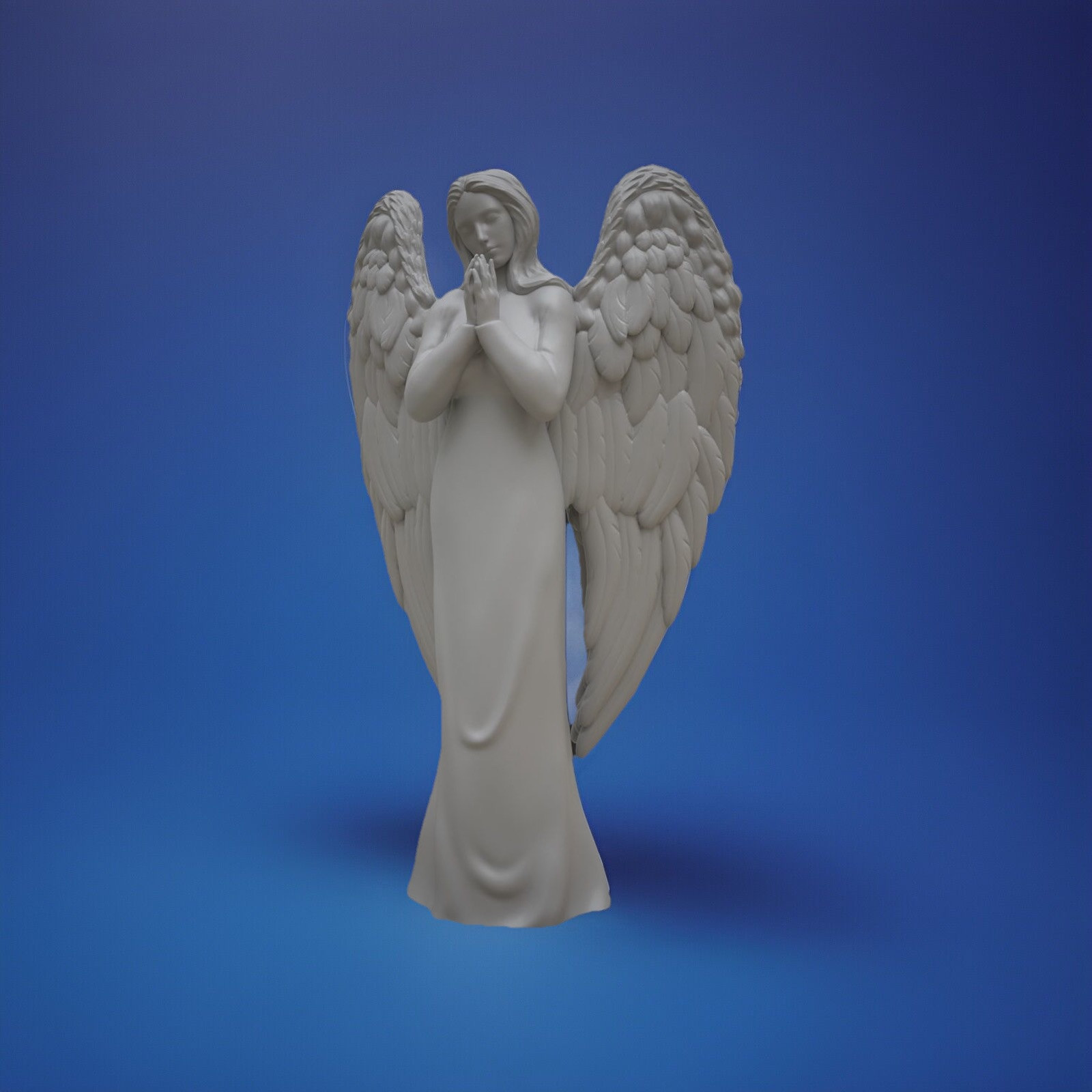 Praying Angel Statue (white)- 8 Inches Praying Angel Statue (white)- 8 Inches