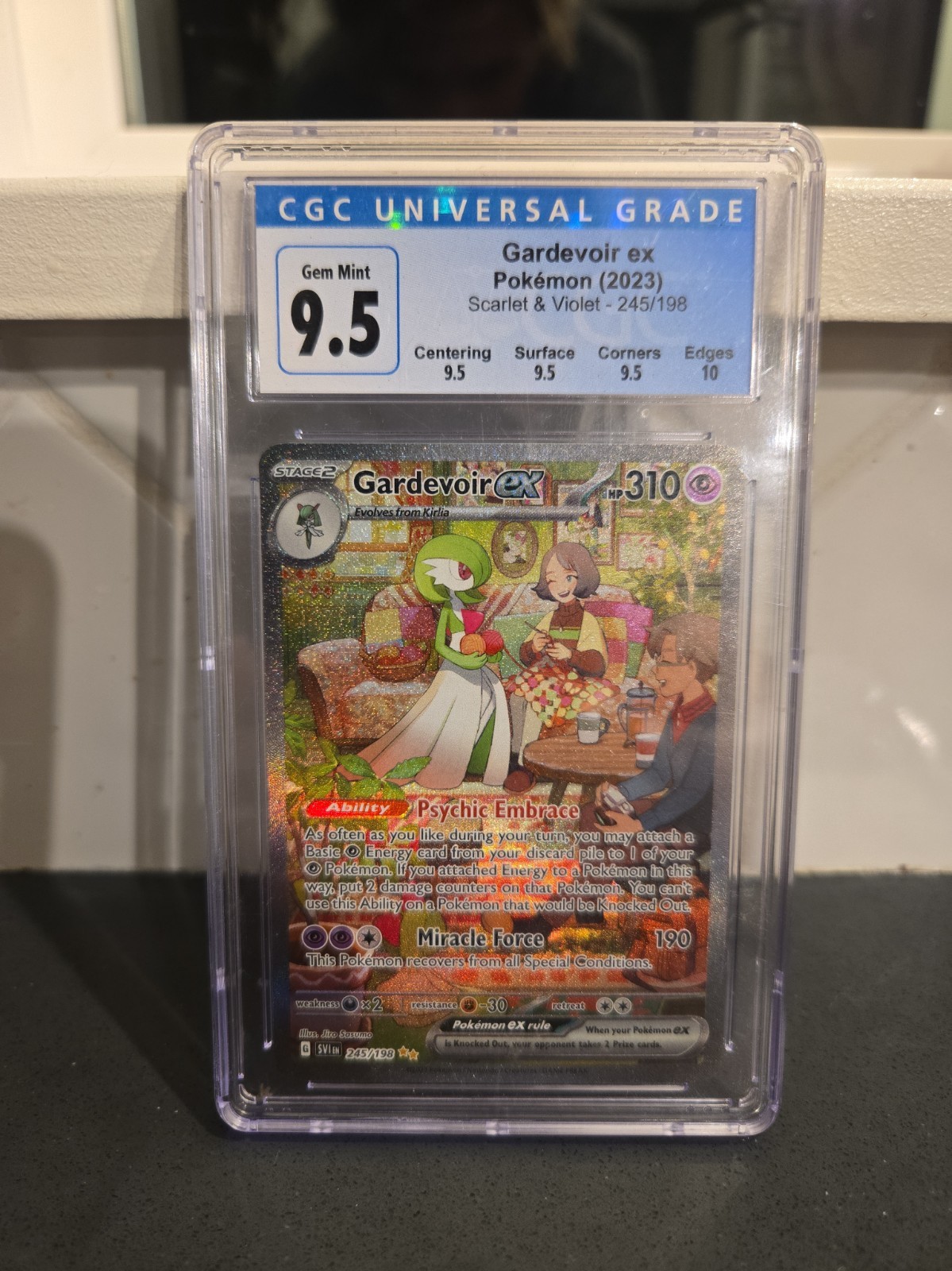 2023 Pokémon Special Illustration Rare #245 Gardevoir EX Mint CGC 9