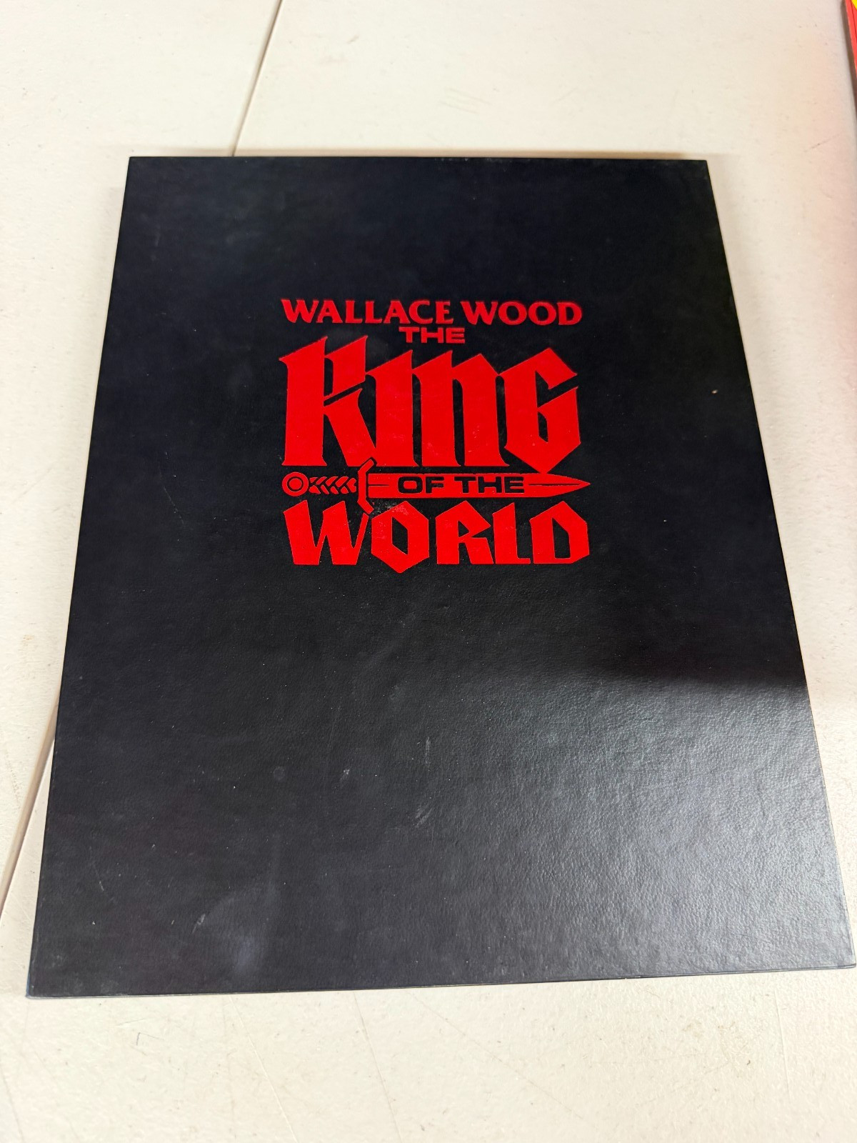 F1 Wallace Wood King of the World Wizard King signed limited edition Vanguard
