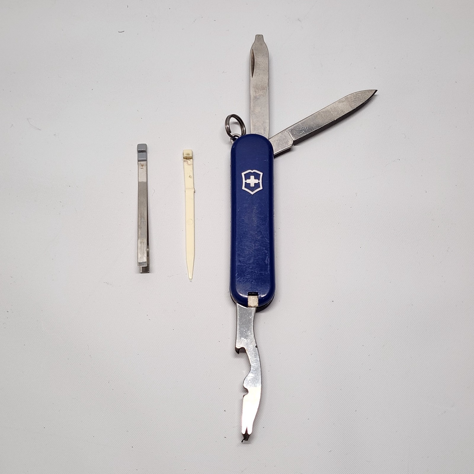 Victorinox Swiss Army Knife Miniature Blue Complete