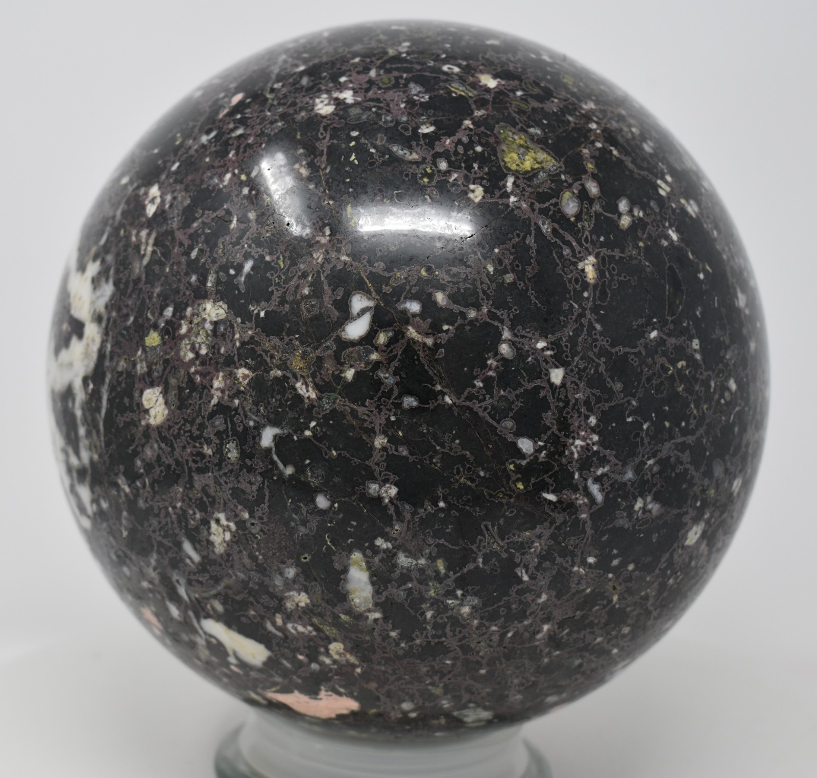 Large Jade Sphere 159 mm 13 lb 0.6 oz