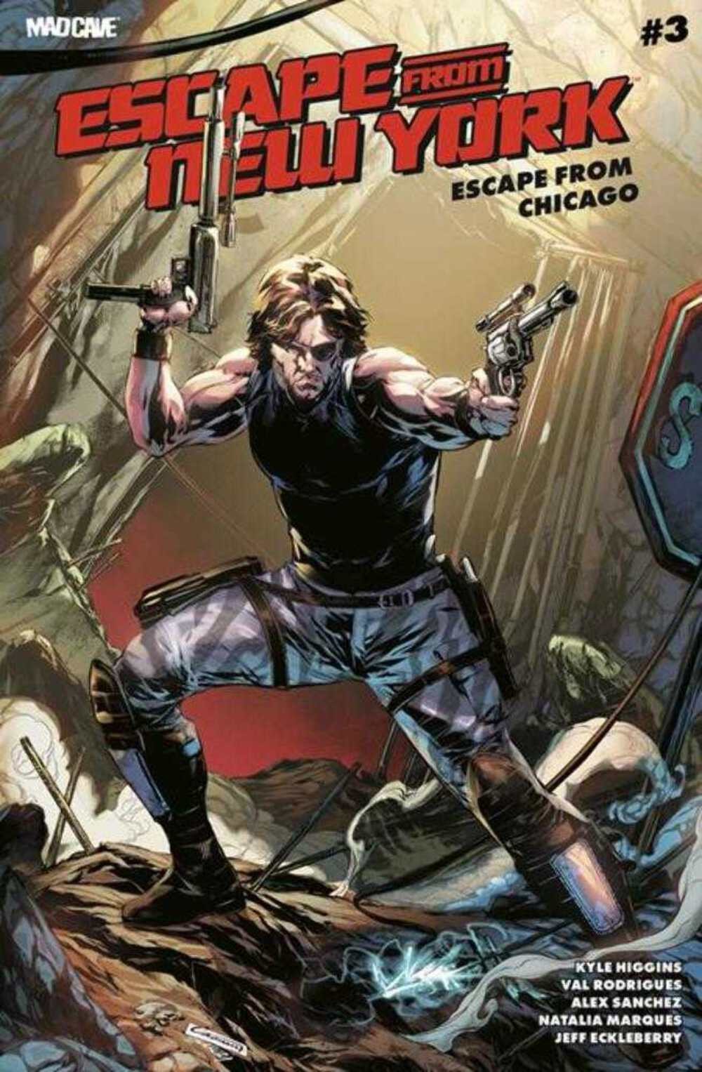 Pre-Order Escape From New York Escape From Chicago #3 Cover B Caanan White Varia