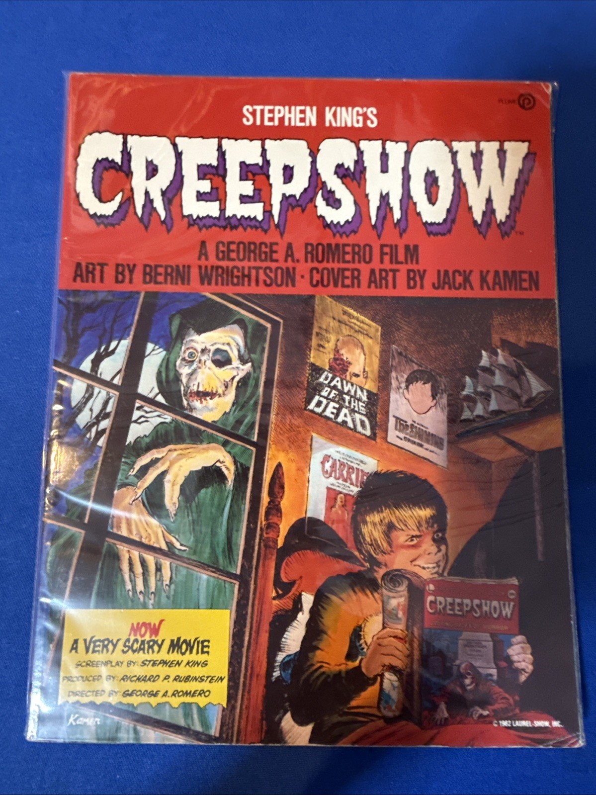Creepshow by Stephen King & George Romero (Plume, 1982) 1st Print VF Kamen Cover Creepshow by Stephen King & George Romero (Plume, 1982) 1st Print VF Kamen Cover