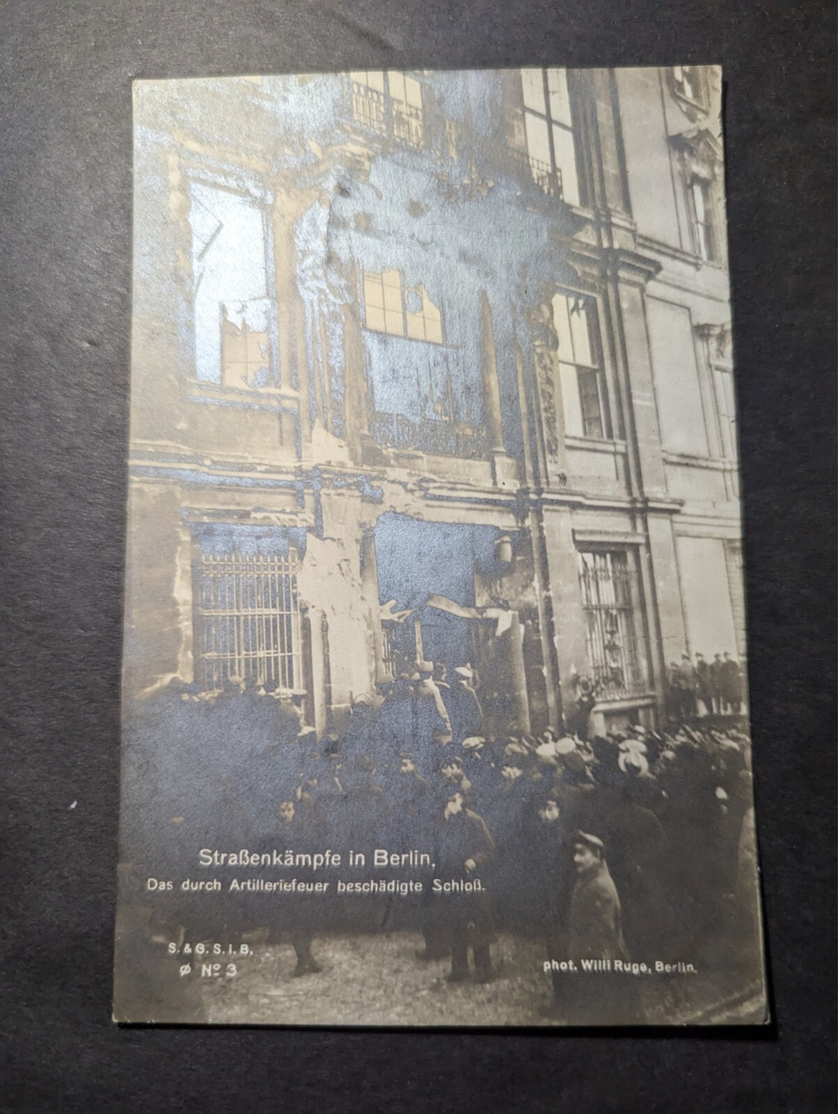 Mint 1918 Germany Postcard German Communist Revolution Related