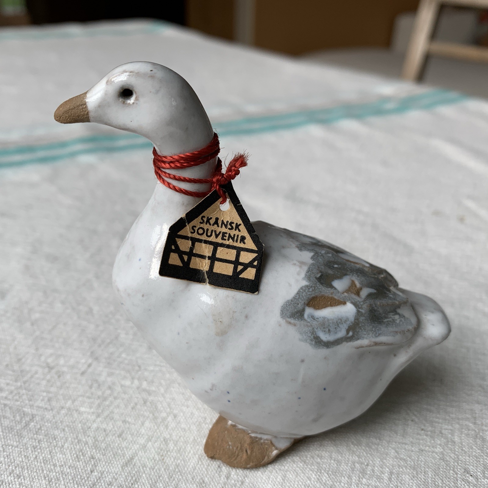 Gunnar Hansson vintage figurine goose