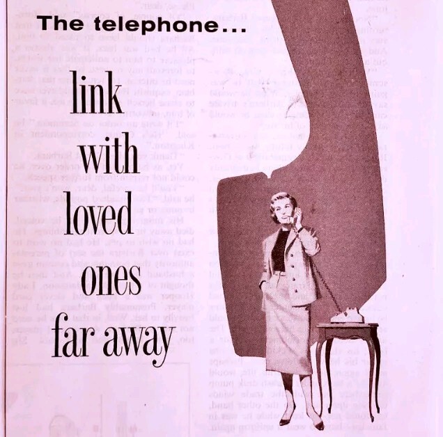 1958 Bell Telephone System AT&T Advertisement Communication Vintage DWPP17