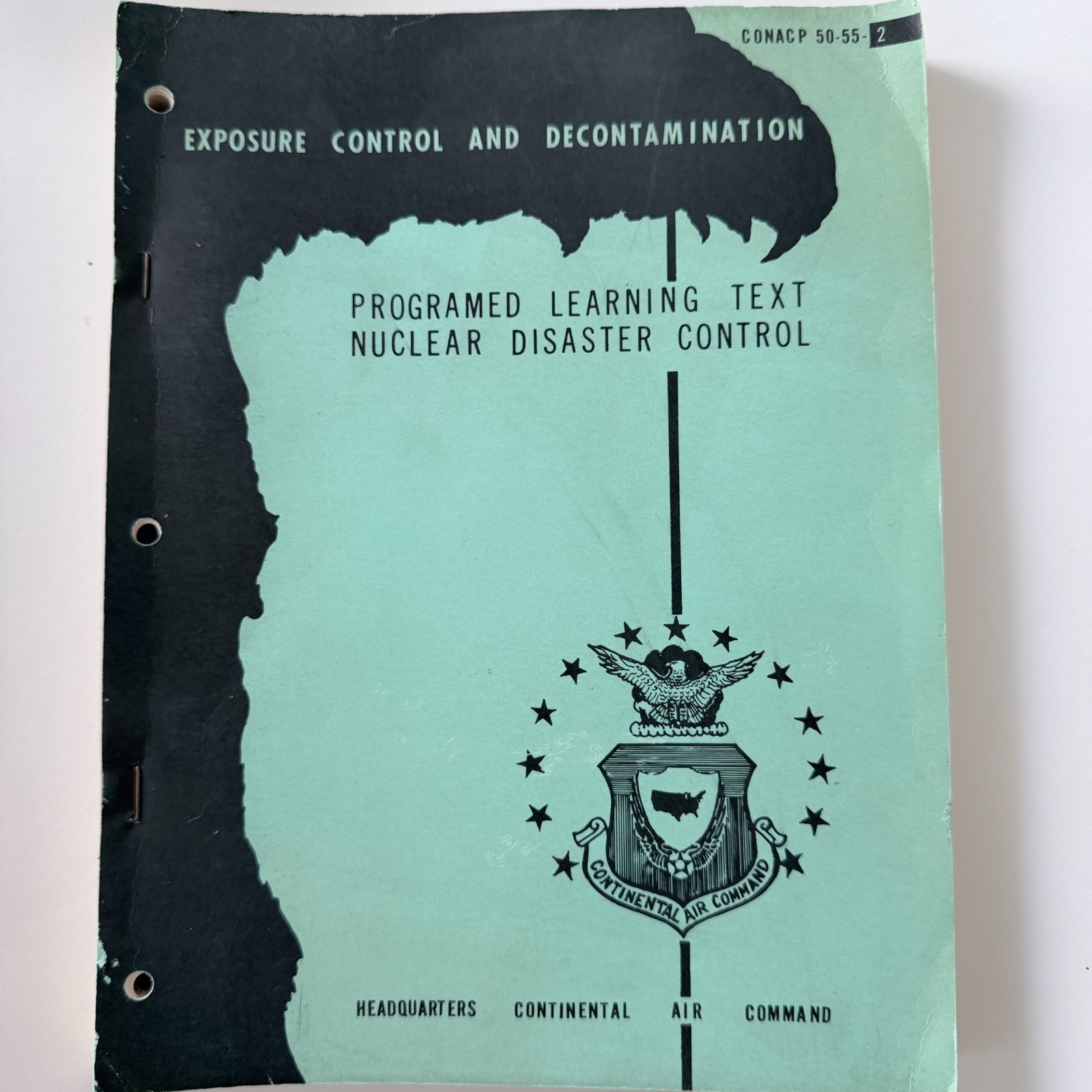 USAF Nuclear Disaster Control Manual CONACP 50-55-2 Cold War Illustrated Guide