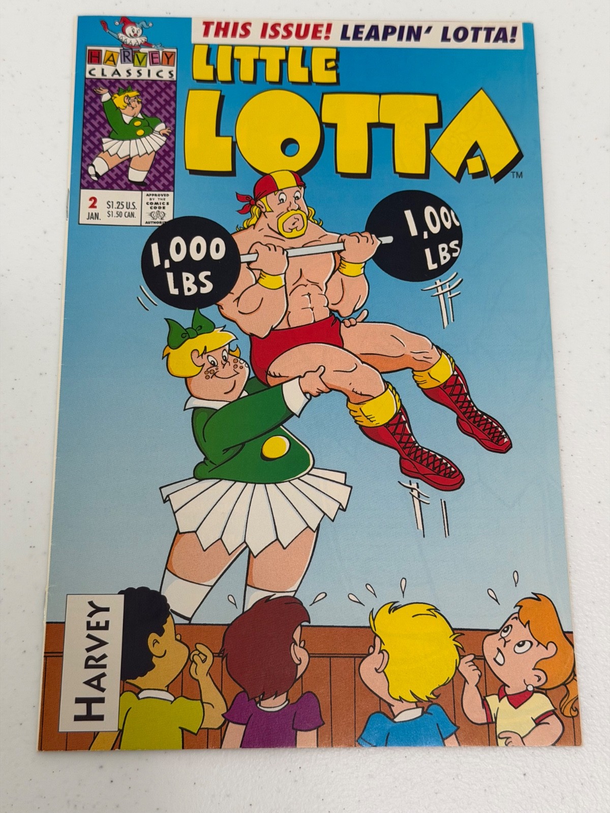 HARVEY COMICS LITTLE LOTTA ISSUE #2 MODERN AGE COLOR SINGLE ISSUE COMIC BOOK HARVEY COMICS LITTLE LOTTA ISSUE #2 MODERN AGE COLOR SINGLE ISSUE COMIC BOOK