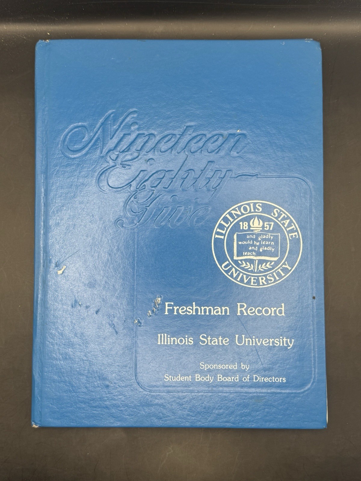 1986 Illinois State University Freshman Record Book ISU Student Guide Complete