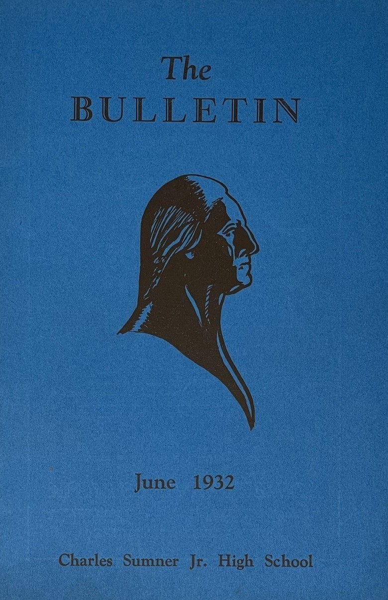Charles Sumner Junior High School JHS 65 Yearbook Bulletin 1932 New York City