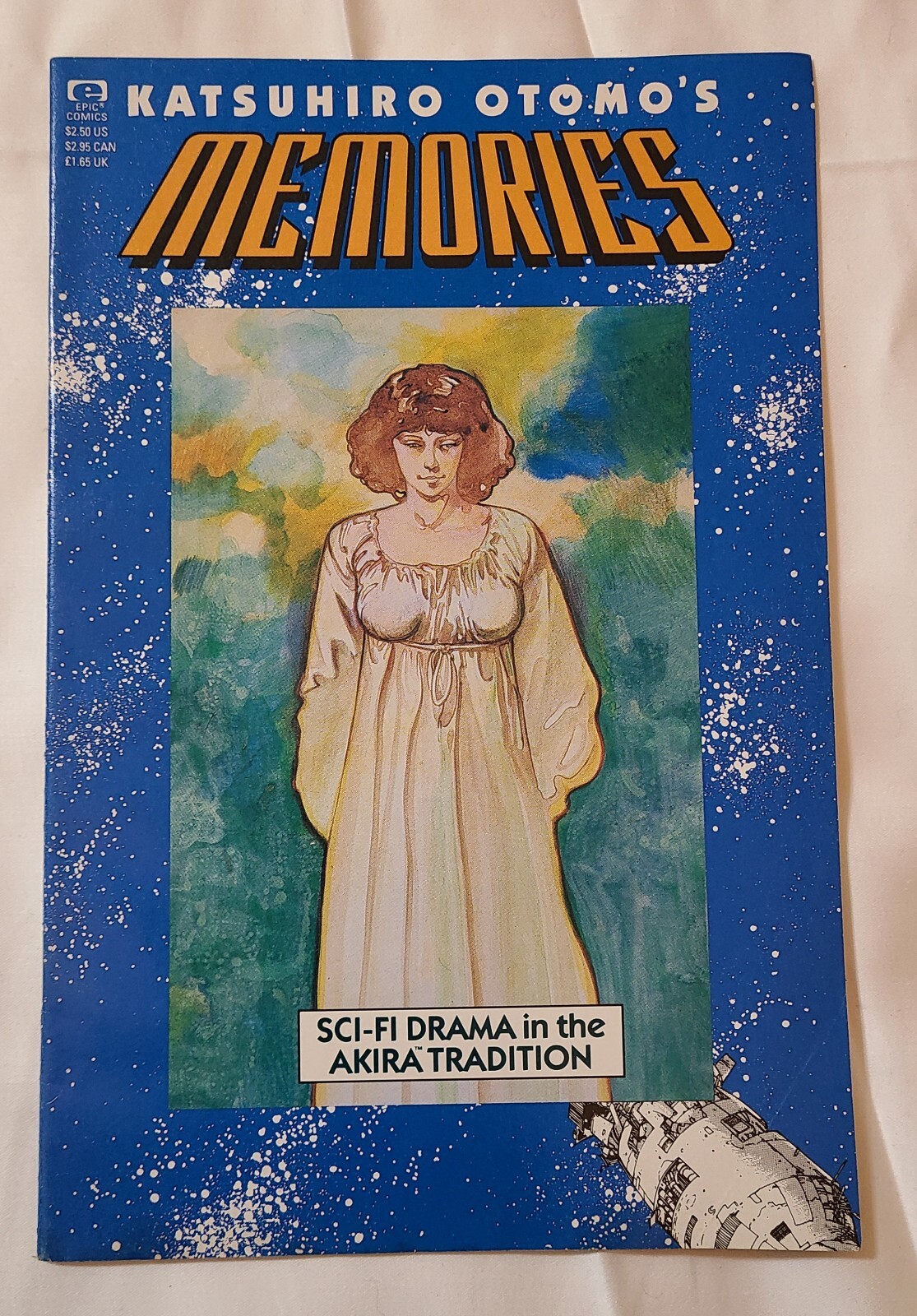Katsuhiro Otomo\'s Memories #1 Marvel Epic Comics 1992 Sci-Fi Akira Tradition VF 