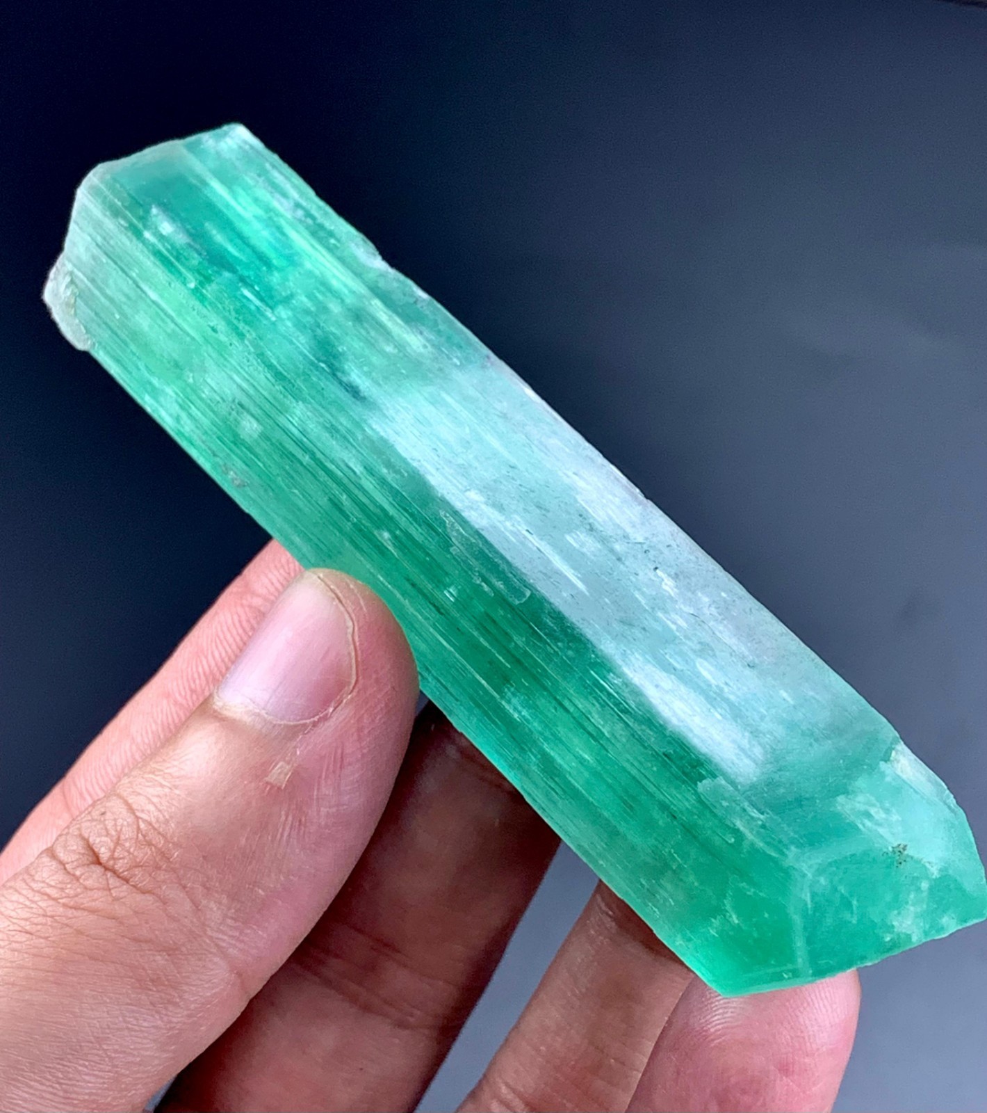 372 Carat Green Kunzite Crystal From Afghanistan