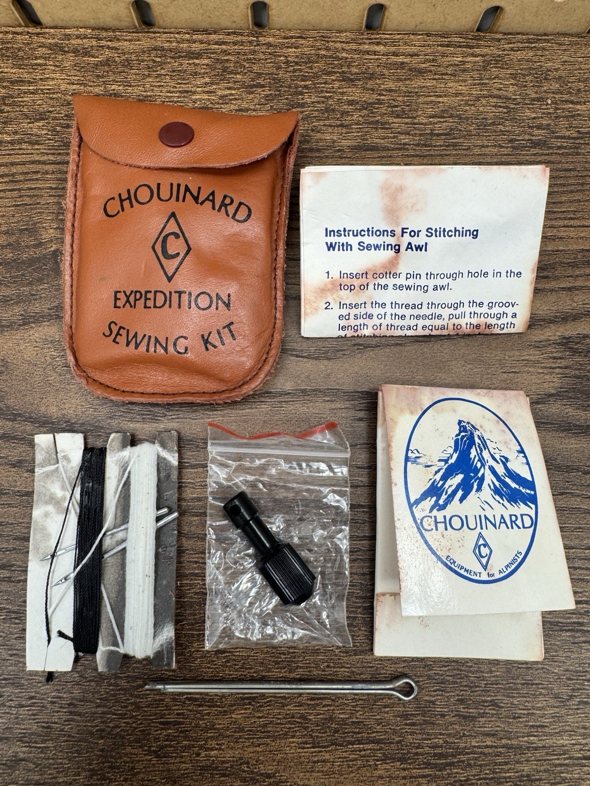 Vintage Chouinard Expedition Sewing Kit - 1980\'s Pre-Patagonia - Great Shape Vintage Chouinard Expedition Sewing Kit - 1980\'s Pre-Patagonia - Great Shape