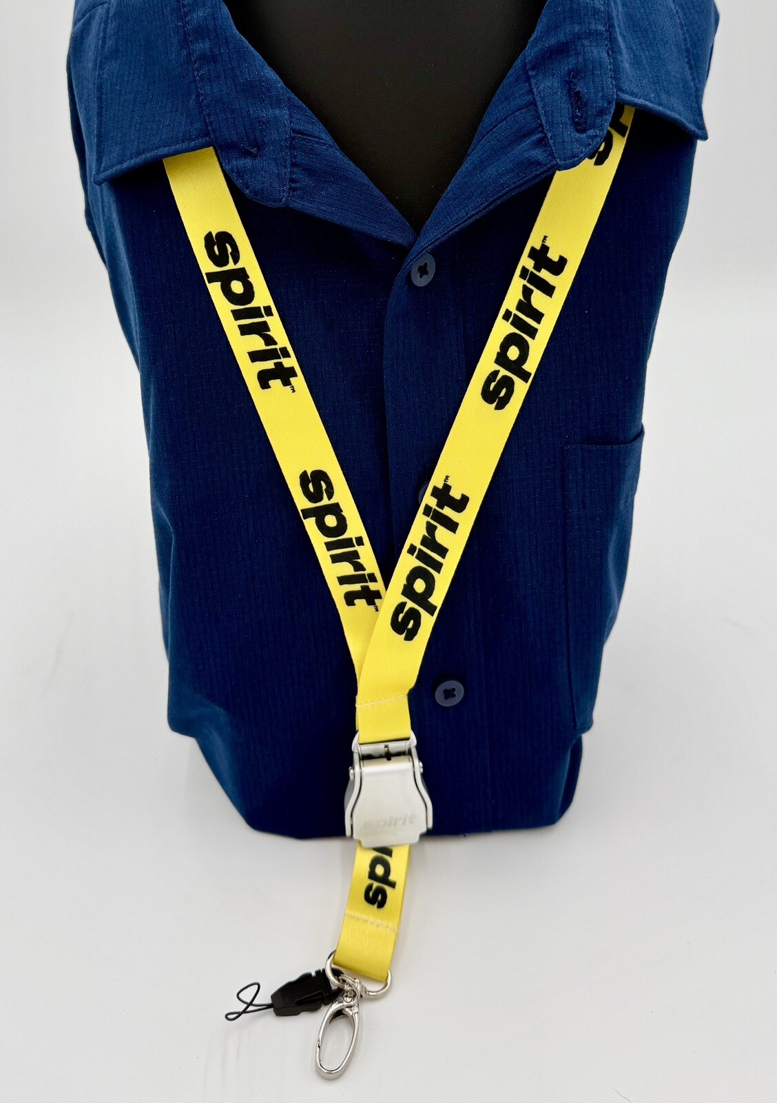 Spirit Airlines Aviation Lanyard Seat Belt Flight Crew HIGH QUALITY