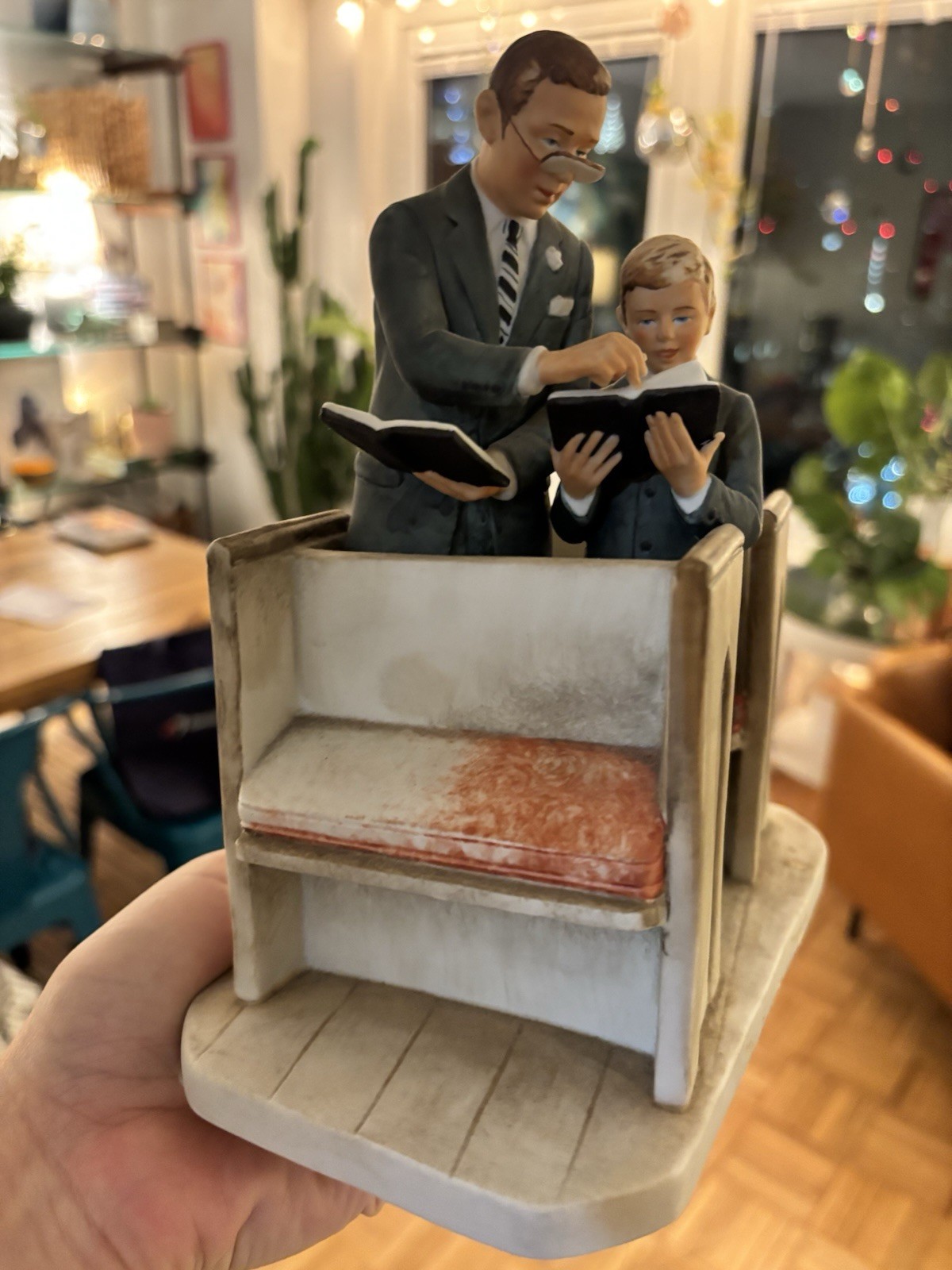 First Edition Norman Rockwell In His Spirit Figurine Limited Edition