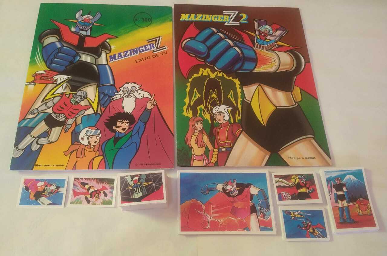 MAZINGER Z 1 + 2 - Album Reedition Full Set PERU 2020 Toei Animation