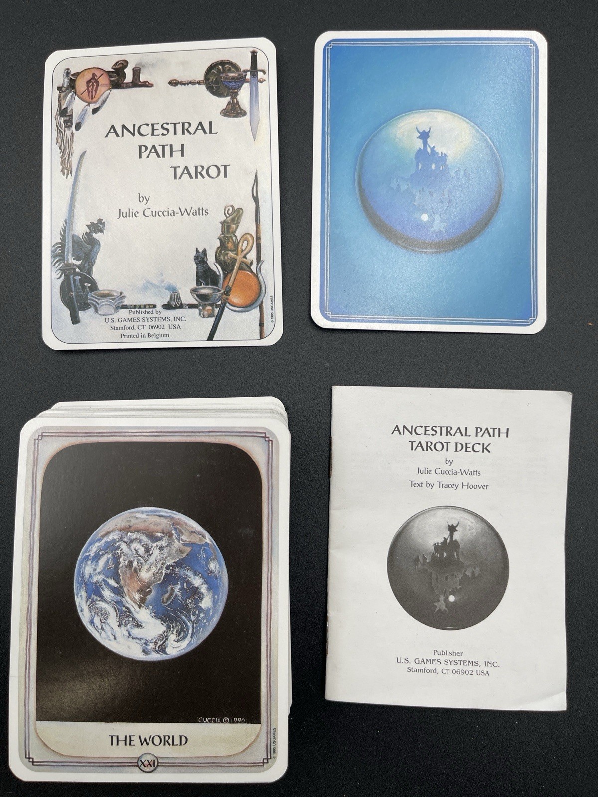 Ancestral Path Tarot Deck 1995 Julie Cuccia Watts Complete w Instructions 1050