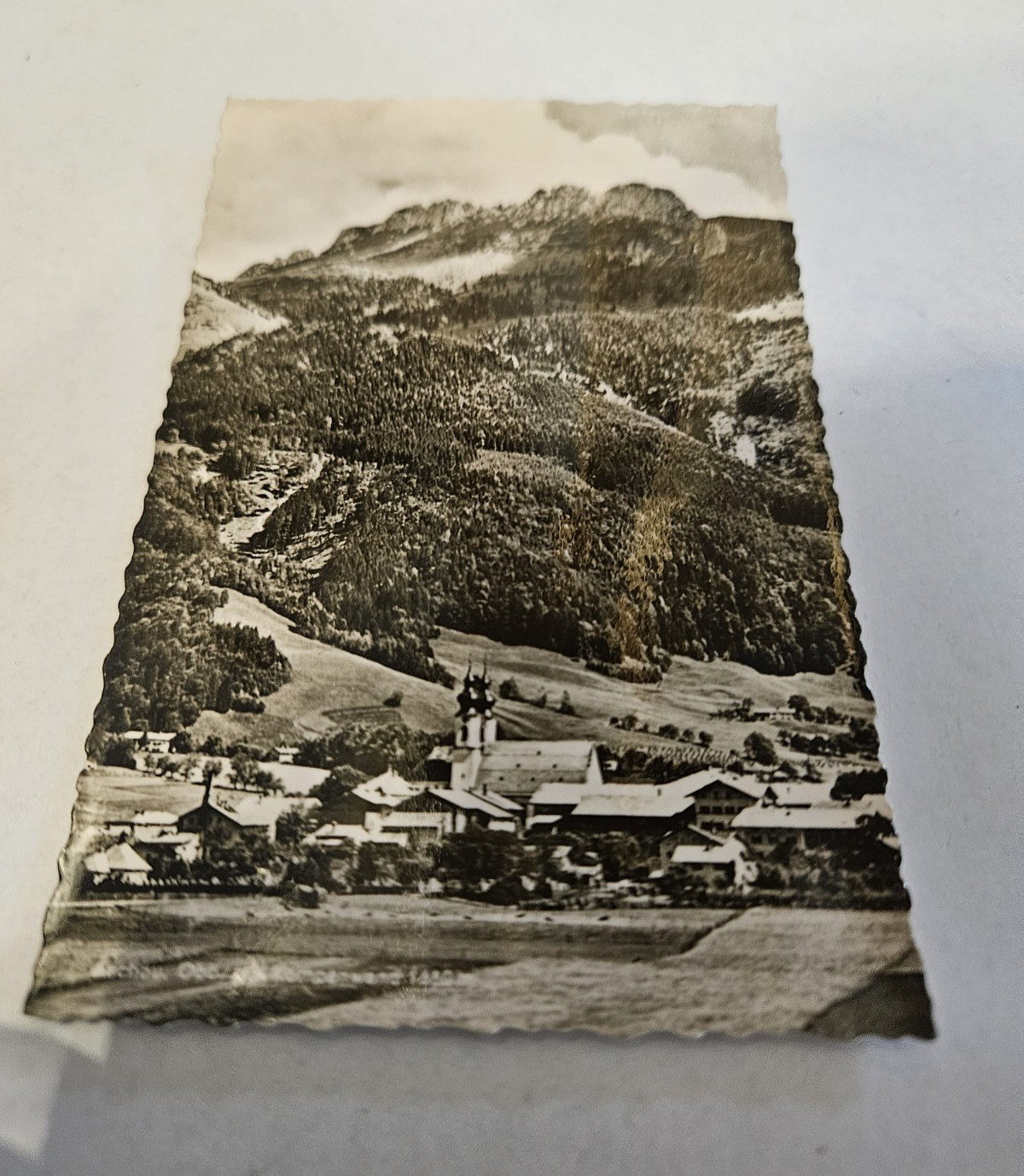 Aschau im Chiemgau - Kampenwand postcard