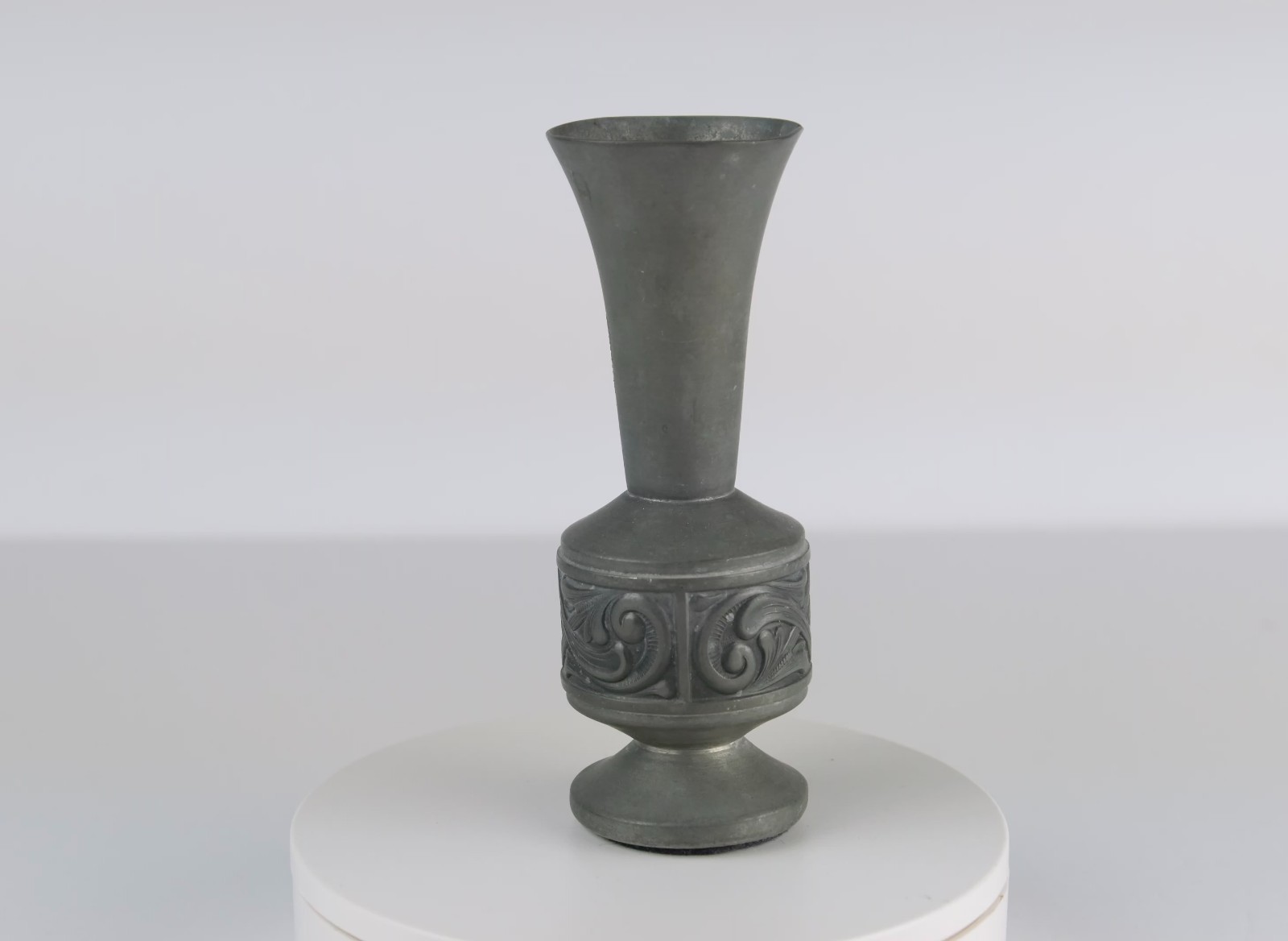 Selandia Norway Pewter Vase 5.75\