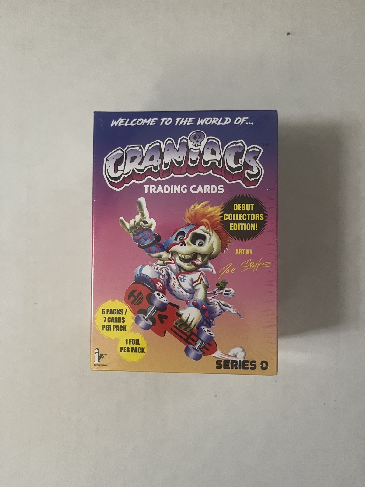 2023 Craniacs Series 0 Blaster 6 pack Box crackle chrome /34 x1 per box  Rare