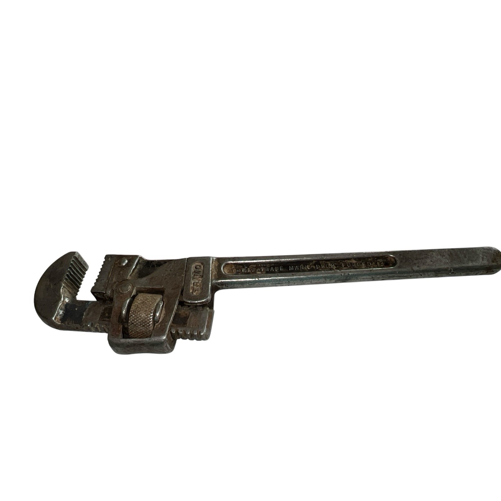 Vintage TRIMONT MFG CO ROXBURY MASS USA 12 Inch Pipe Wrench Pat. 1916