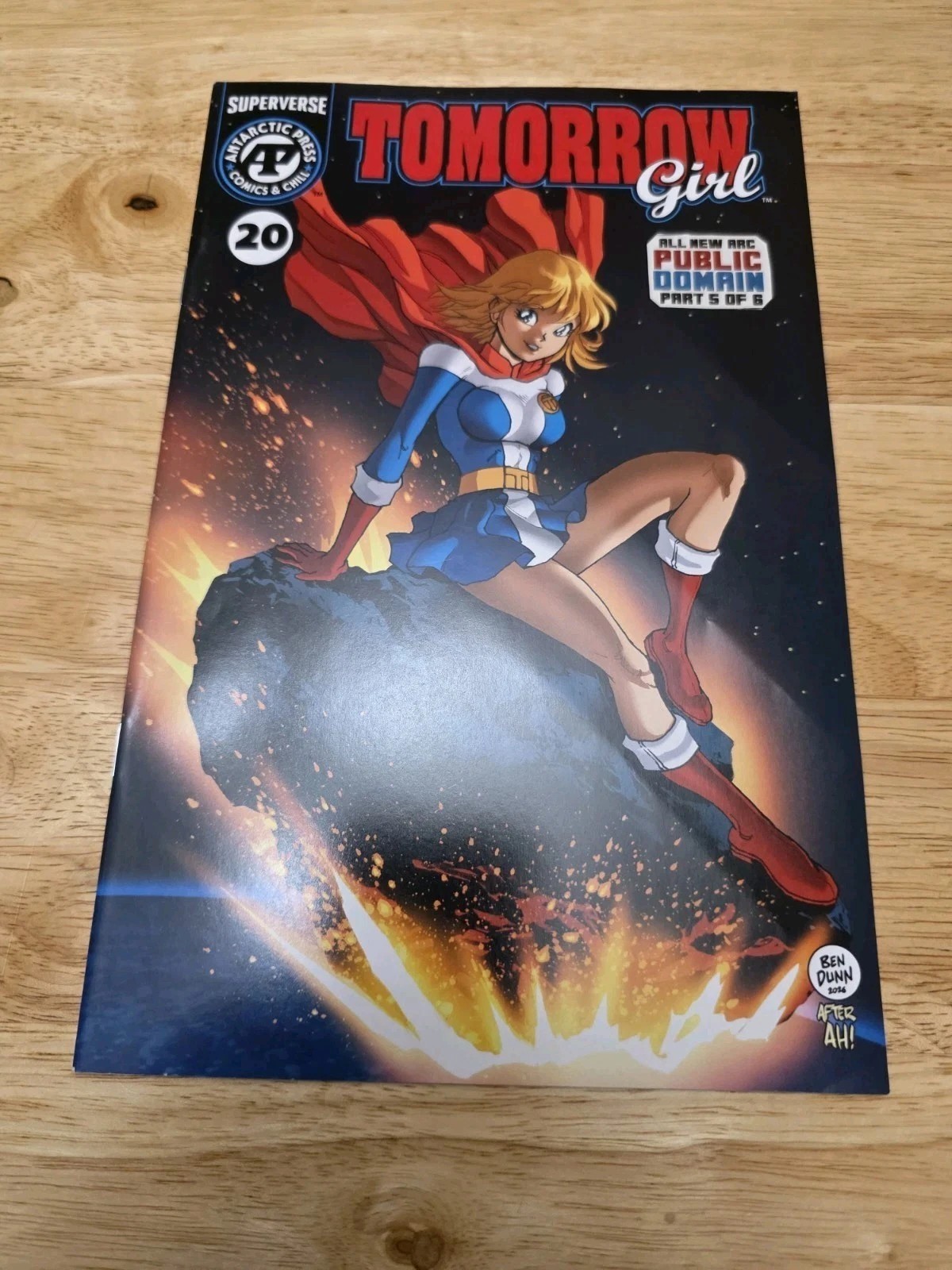 Tomorrow Girl #20 Cover B Ben Dunn Homage Antarctic Press Tomorrow Girl #20 Cover B Ben Dunn Homage Antarctic Press
