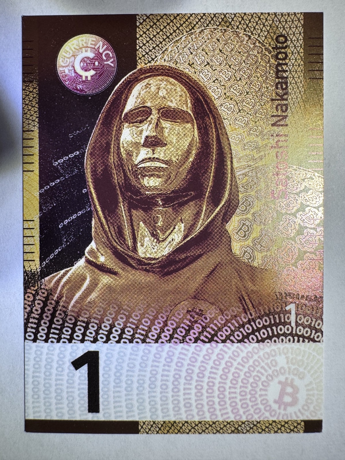 2022 Cardsmiths Currency Series 1 Satoshi Nakamoto Cold Foil Case Hit 2022 Cardsmiths Currency Series 1 Satoshi Nakamoto Cold Foil Case Hit