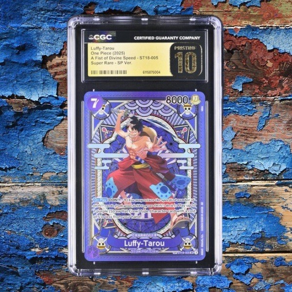 CGC 10 Luffy-Tarou ST18-005 SP One Piece Card - Super Rare