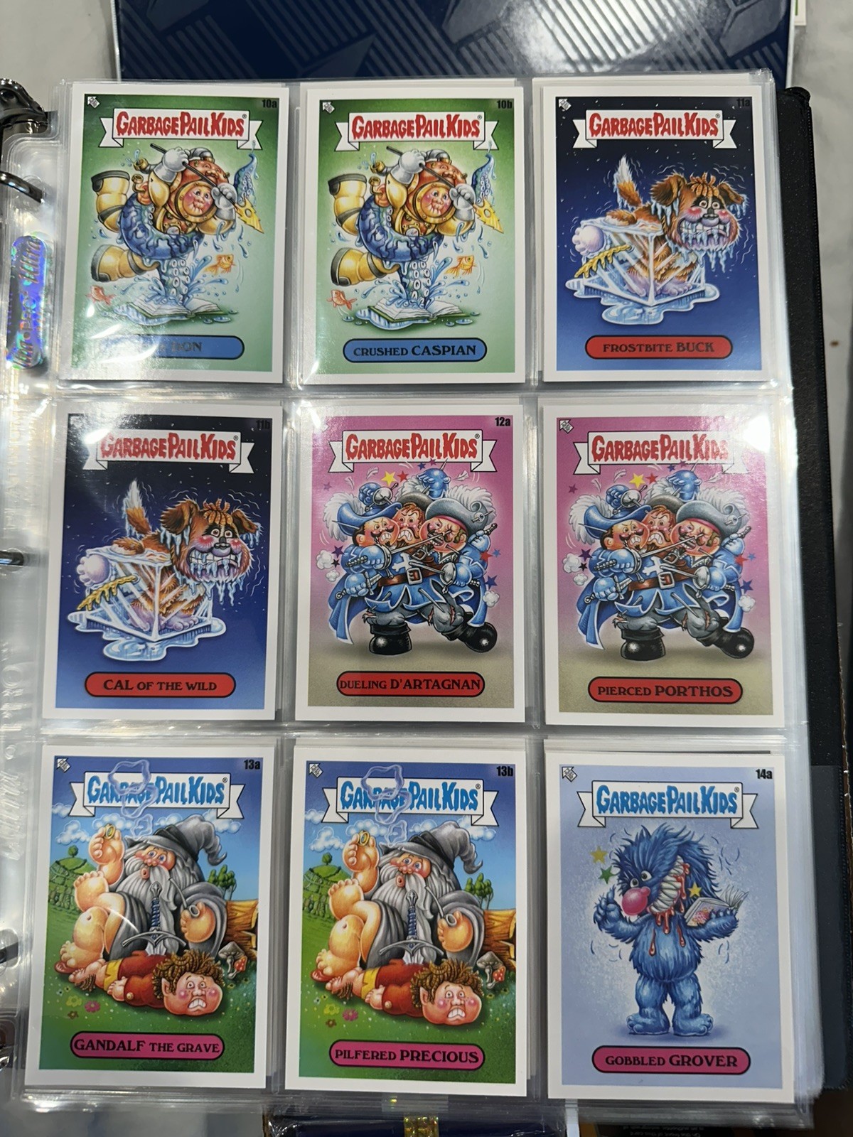 2022 gpk bookworms set 100a - 100b