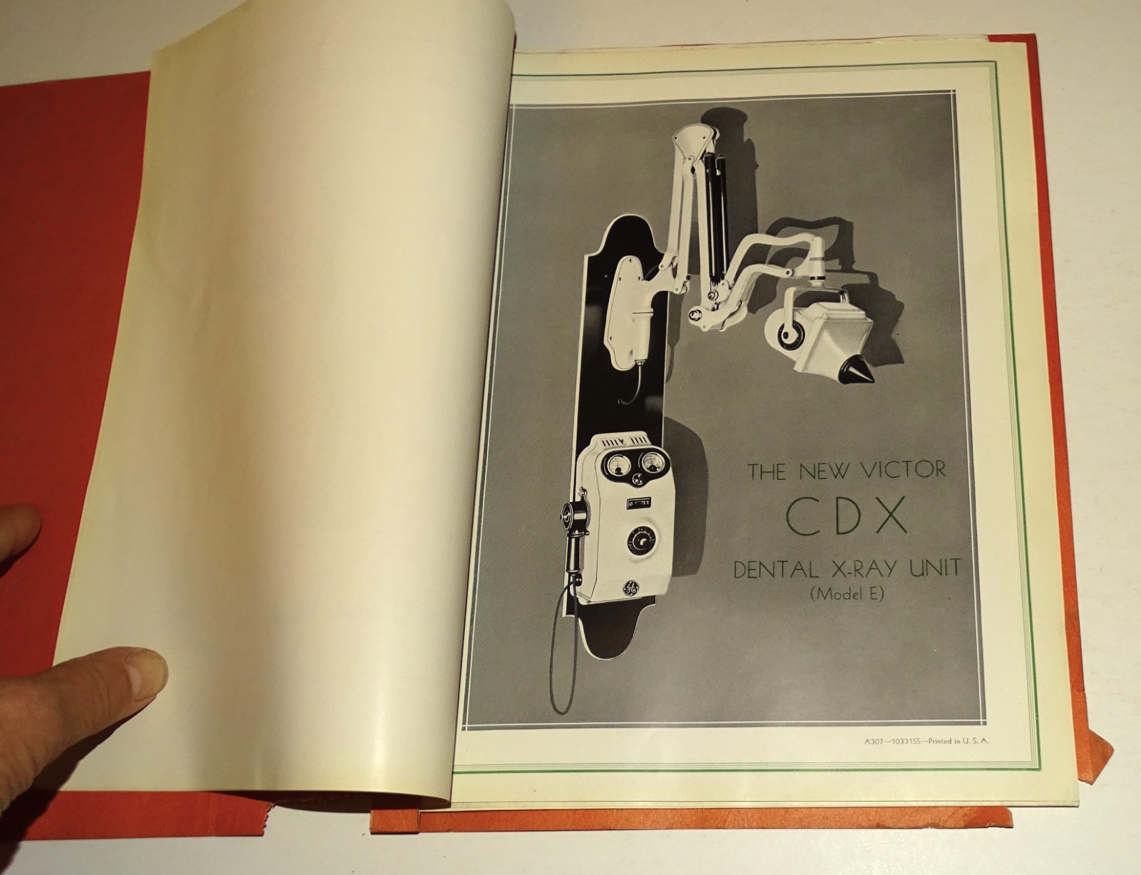 1930s Dental equipment Catalog J. J. Crimmings Co. (SS White, Victor CDX X-Ray) 1930s Dental equipment Catalog J. J. Crimmings Co. (SS White, Victor CDX X-Ray)