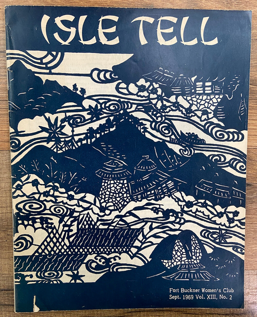 Isle Tell Spetember 1969 Fort Buckner Women’s Club Newsletter Military Wives