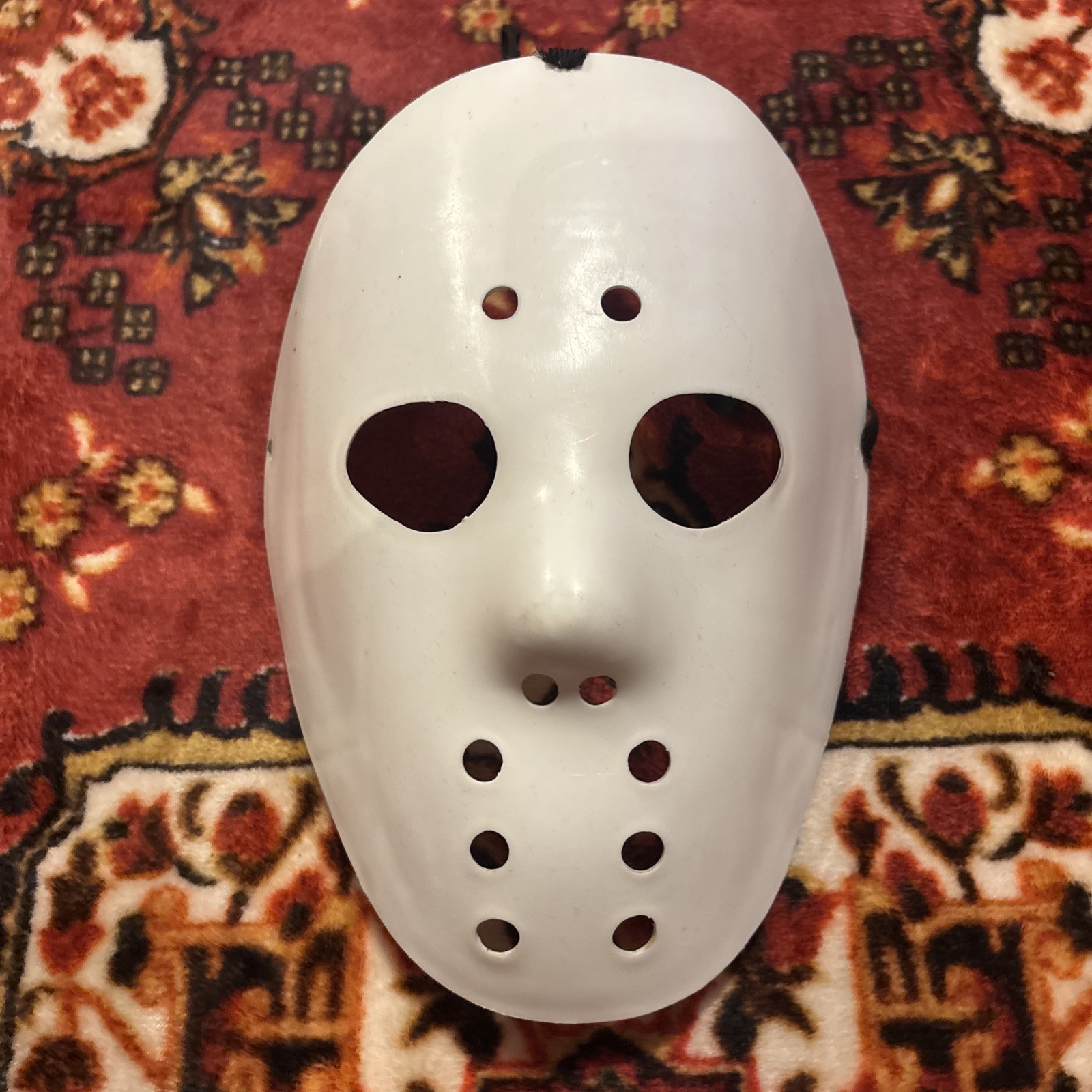 Jason Voorhees Vintage Hockey Mask Rubies Halloween 1987 Costume Adult Size Jason Voorhees Vintage Hockey Mask Rubies Halloween 1987 Costume Adult Size