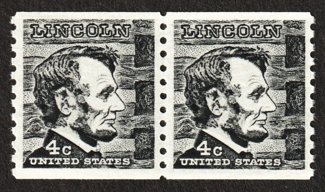 1966 Abraham Lincoln 59 year old 4 Cent US Postage Stamps MINT