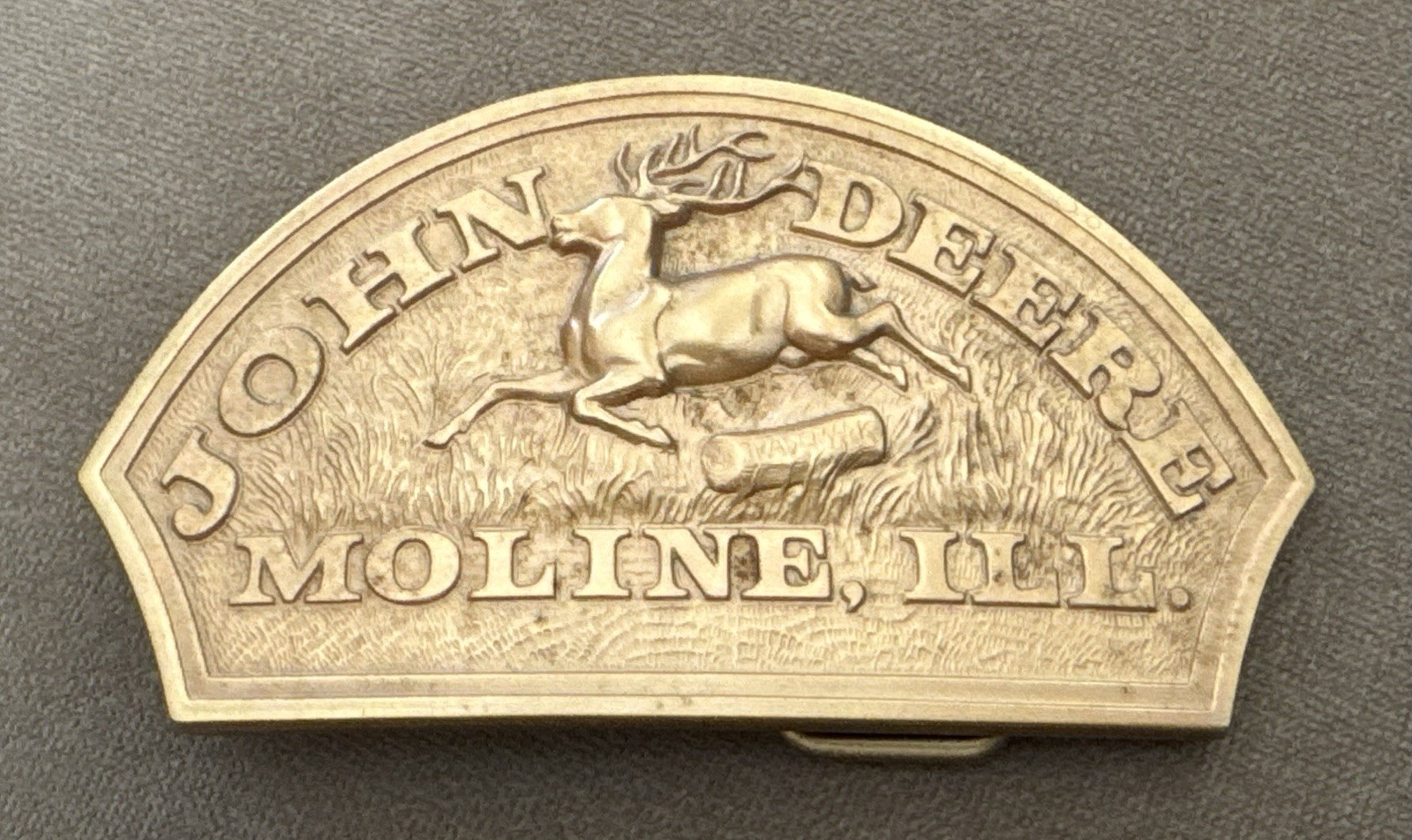 Vintage 1983 John Deere Moline Illinois Belt Buckle Ltd. Edt. # 4536/5000 Vintage 1983 John Deere Moline Illinois Belt Buckle Ltd. Edt. # 4536/5000