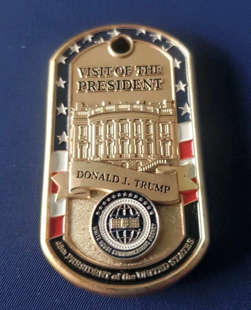 Visit of President Donald J  Trump to G20 2019 Japan Oaska Summit. Coin NEW.