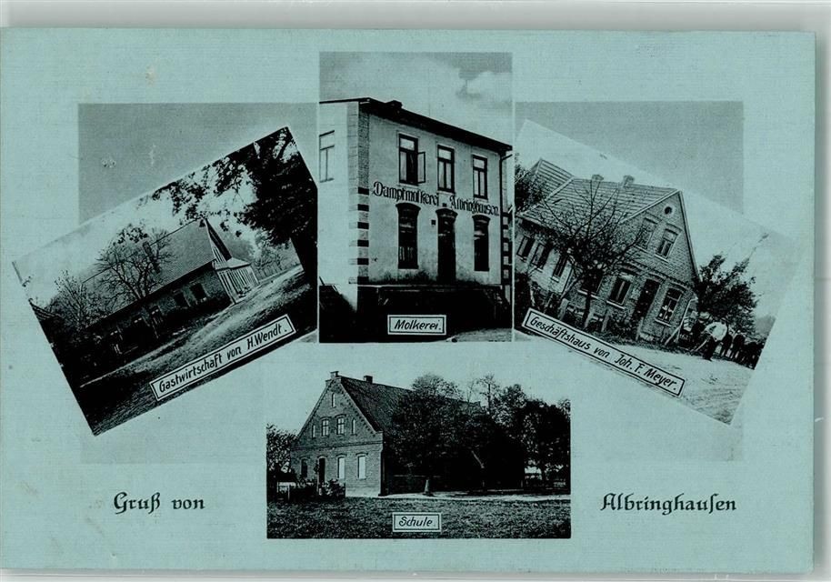 27211 W2830 Albringhausen 1914 Photo Postcard Gasthaus Wendt Dairy Business... - 13 27211 W2830 Albringhausen 1914 Photo Postcard Gasthaus Wendt Dairy Business... - 13