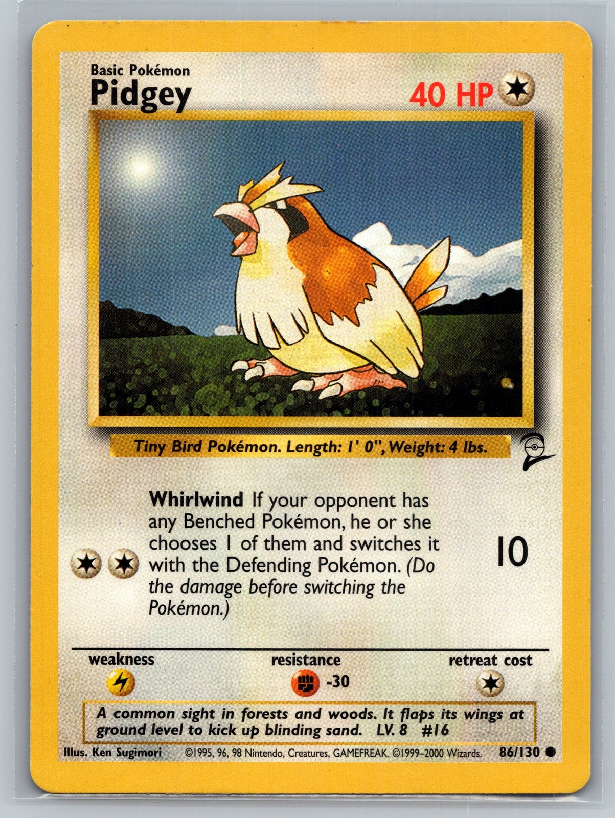 Base Set #057/102 Pidgey
