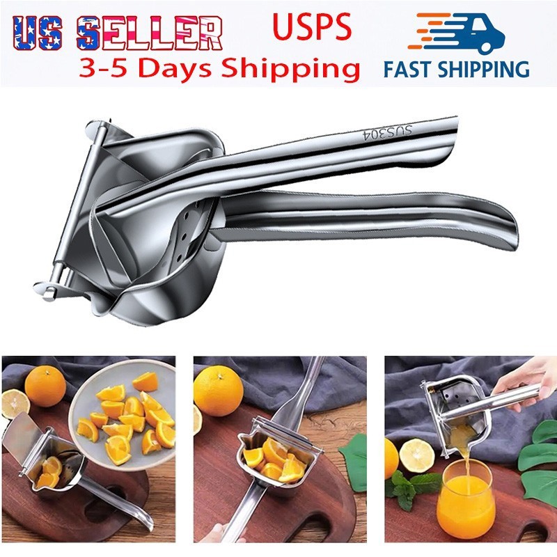 Heavy Duty Metal Manual Juicer Fruit Juice Squeezer for Pressing Lemons Oranges
