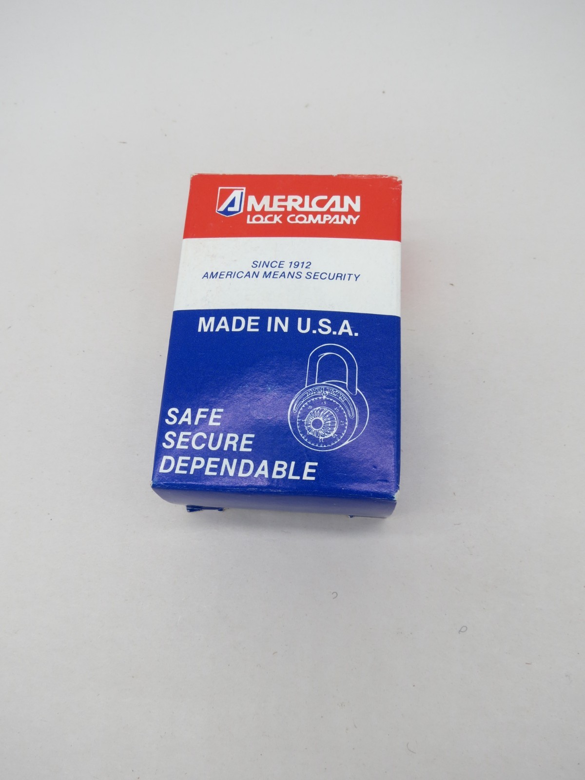 American Lock Company Combination Padlock NEW