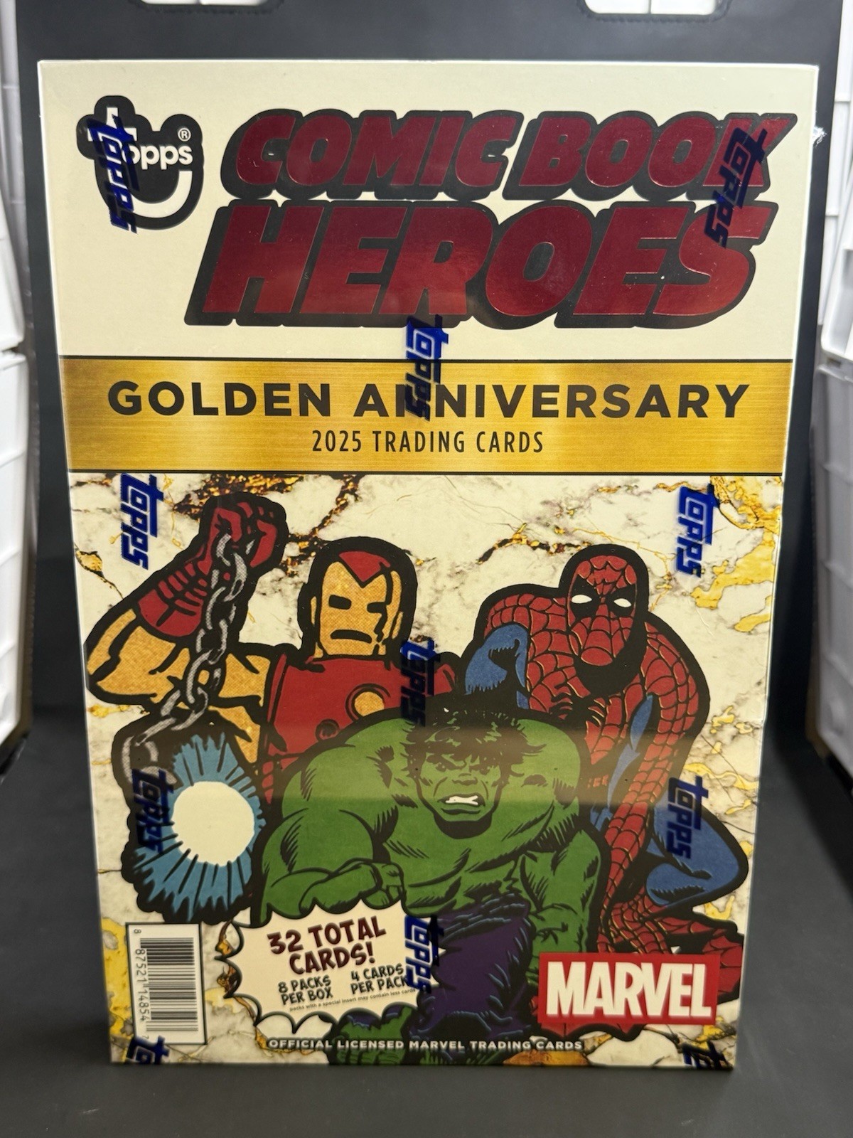 2025 TOPPS MARVEL COMIC BOOK HEROES 1975 Golden Anniversary Hobby Box Sealed